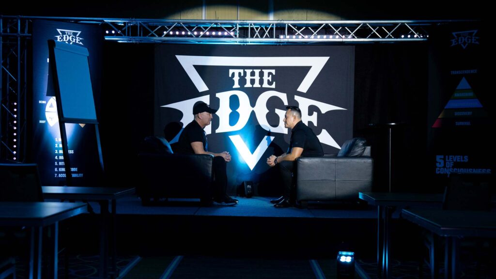 Raul coaching a businessman