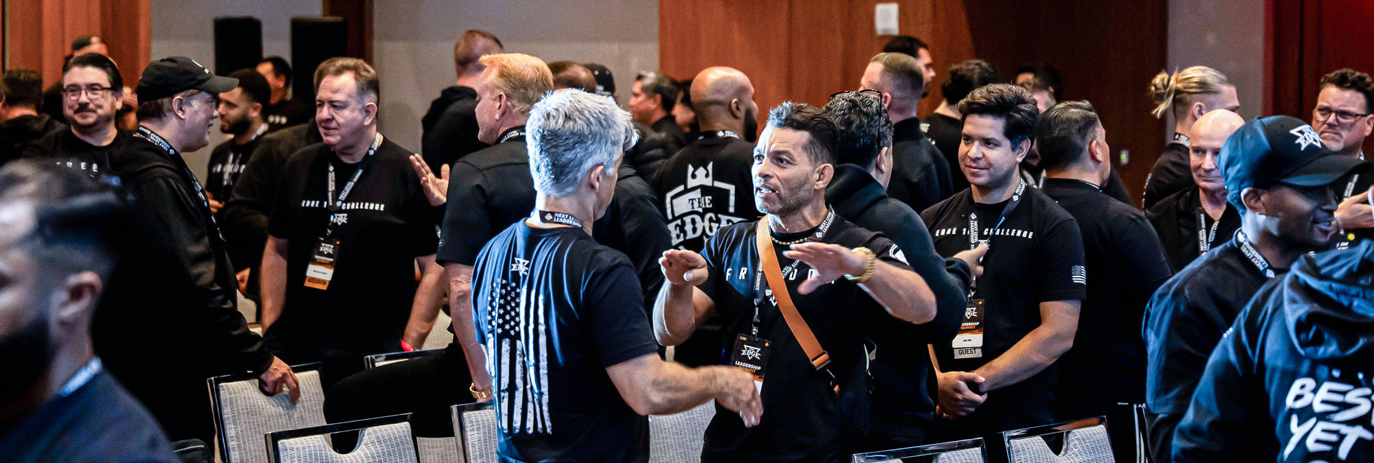 men sharing how they integrate the EDGE in their lives